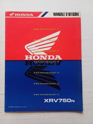 Honda Africa Twin XRV 750 VARIANTI 1991 manuale officina ITALIANO …