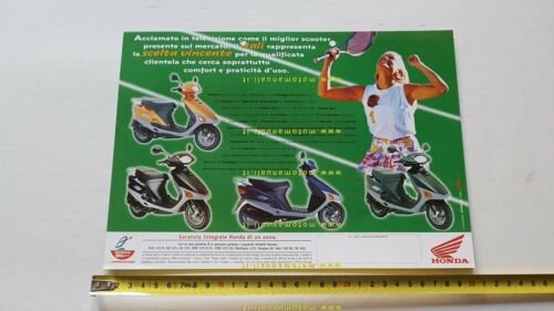 Honda Bali 50 depliant scooter originale ITALIANO brochure