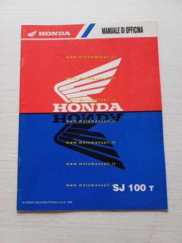 Honda Bali SJ 100 VARIANTI 1996 manuale officina ITALIANO originale