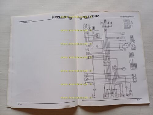 Honda Bali SJ 50 VARIANTI 1997 manuale officina ITALIANO originale