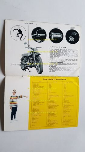 Honda Benly 125 C92 - Sport CS92 - Super Sport …