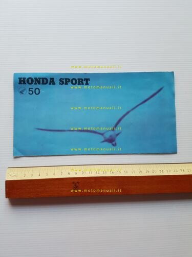 Honda C 110 Sport Cub 50 1962 depliant originale