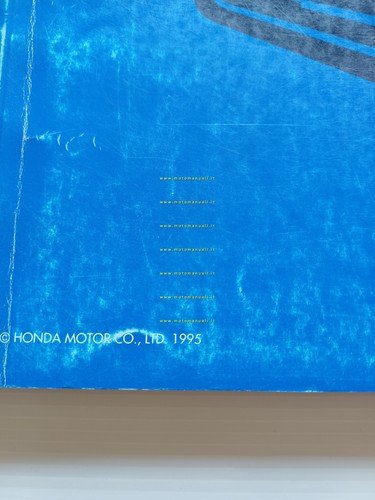 HONDA CA 125 S 1995 manuale officina ITALIANO originale