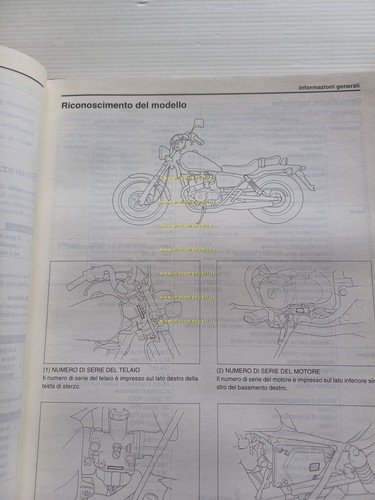 HONDA CA 125 S 1995 manuale officina ITALIANO originale