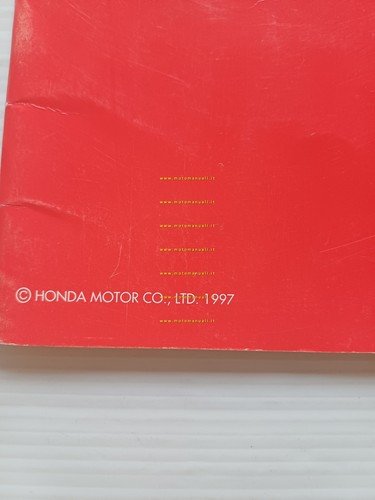 Honda catalogo attrezzi speciali per officina fino 1997 originale inglese