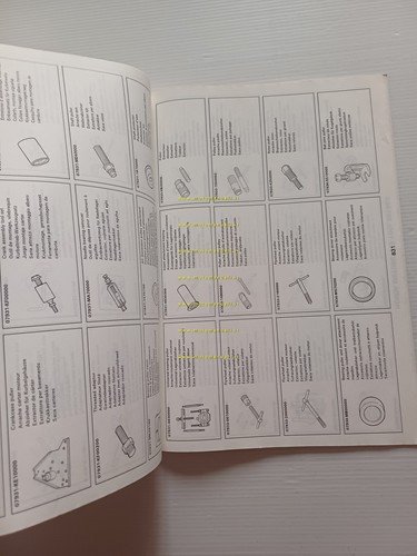 Honda catalogo attrezzi speciali per officina fino 1997 originale inglese