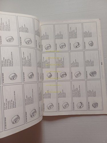 Honda catalogo attrezzi speciali per officina fino 1997 originale inglese