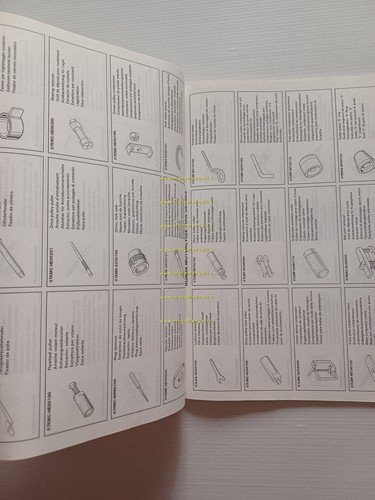 Honda catalogo attrezzi speciali per officina fino 1997 originale inglese