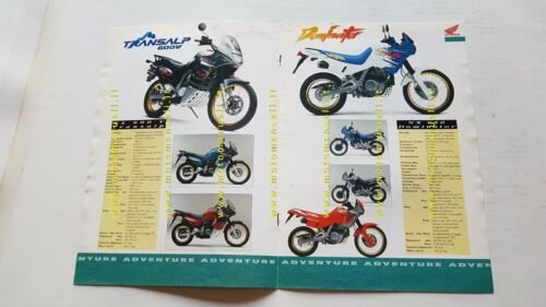 Honda catalogo modelli Enduro Adventure 1994 depliant originale moto italiano