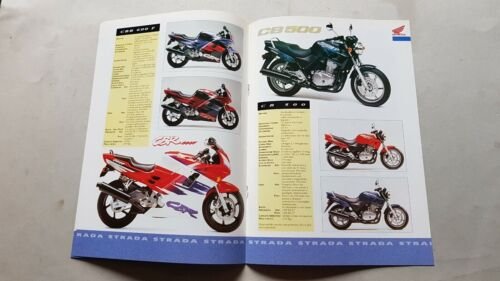 Honda catalogo modelli moto stradali 1994 depliant brochure