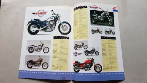 Honda catalogo modelli moto stradali 1994 depliant brochure