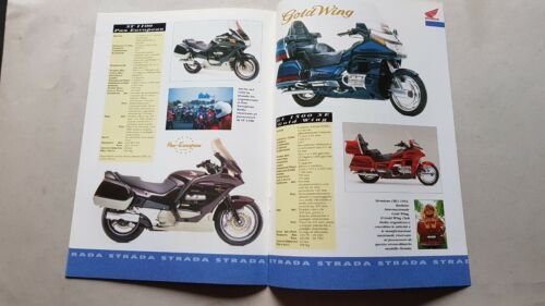 Honda catalogo modelli moto stradali 1994 depliant brochure