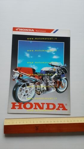 Honda catalogo produzione modelli moto 1988 depliant originale italiano