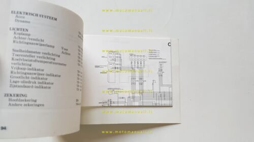 Honda CB 1000 1993 manuale uso manutenzione originale owners manual