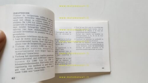 Honda CB 1000 1993 manuale uso manutenzione originale owners manual