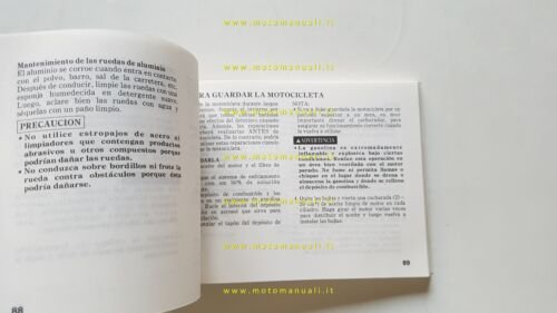 Honda CB 1000 1993 manuale uso manutenzione originale owners manual