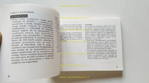 Honda CB 1000 1993 manuale uso manutenzione originale owners manual