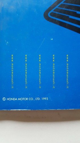 HONDA CB 1000 P 1993 manuale officina ITALIANO moto originale …
