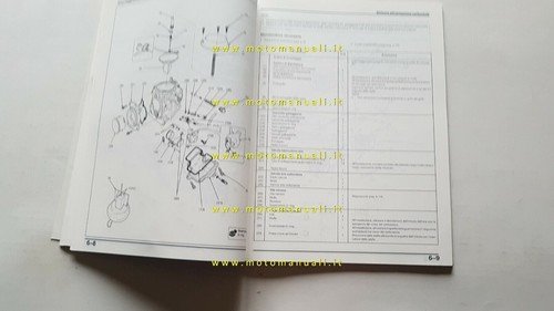 HONDA CB 1000 P 1993 manuale officina ITALIANO moto originale …