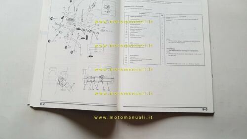 HONDA CB 1000 P 1993 manuale officina ITALIANO moto originale …