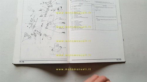 HONDA CB 1000 P 1993 manuale officina ITALIANO moto originale …