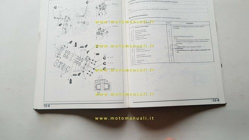 HONDA CB 1000 P 1993 manuale officina ITALIANO moto originale …