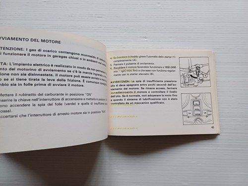 Honda CB 1100 F 1983 manuale uso manutenzione originale ITALIANO