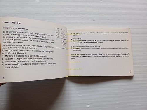 Honda CB 1100 F 1983 manuale uso manutenzione originale ITALIANO