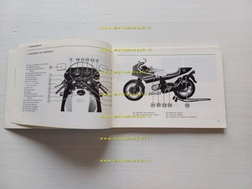 Honda CB 1100 R 1982 manuale uso manutenzione officina ITALIANO …