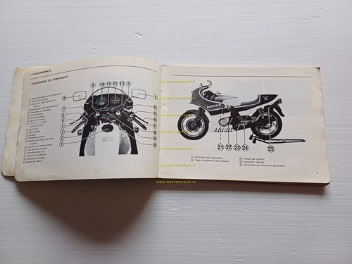 Honda CB 1100 R 1982 manuale uso manutenzione officina ITALIANO …