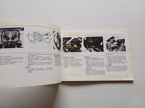 Honda CB 1100 R 1982 manuale uso manutenzione officina ITALIANO …