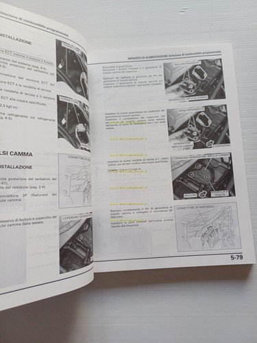 HONDA CB 1100 SF 1999 manuale officina ITALIANO originale