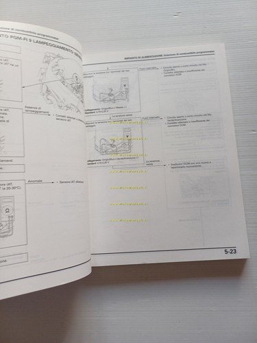 HONDA CB 1100 SF 1999 manuale officina ITALIANO originale
