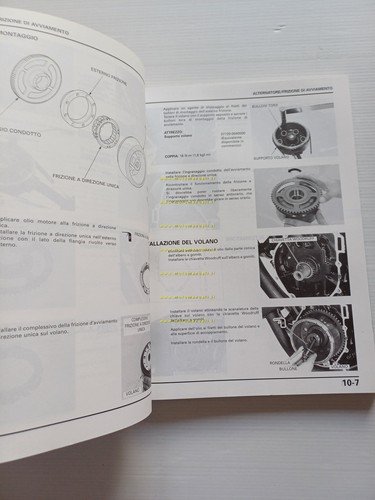 HONDA CB 1100 SF 1999 manuale officina ITALIANO originale