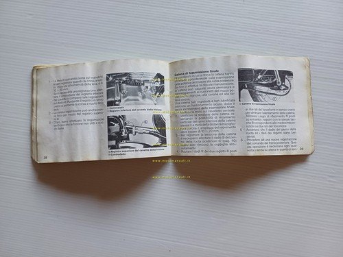 Honda CB 125 Italia manuale uso manutenzione originale ITALIANO