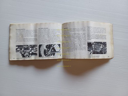 Honda CB 125 Italia manuale uso manutenzione originale ITALIANO