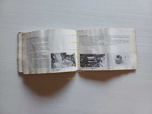 Honda CB 125 Italia manuale uso manutenzione originale ITALIANO