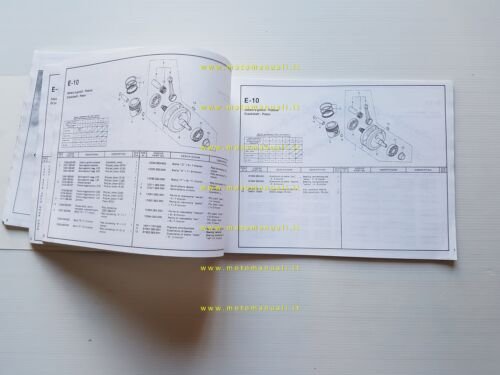 Honda CB 125 X 1980 catalogo ricambi originale spare parts …