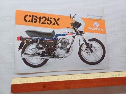 Honda CB 125 X depliant italiano originale