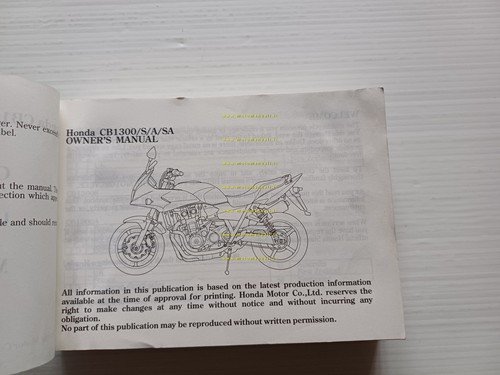 Honda CB 1300 - S - A - SA 2008 …