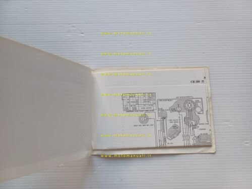 HONDA CB 200 1974 manuale uso manutenzione libretto originale INGLESE