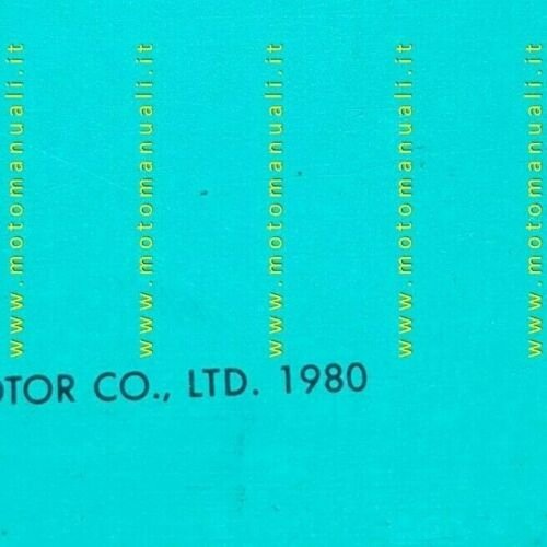 HONDA CB 250 400 T-I T-II 1980 catalogo ricambi ORIGINALE …