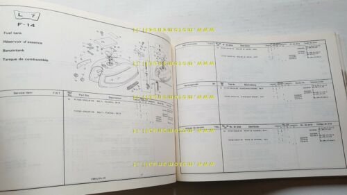 HONDA CB 250 400 T-I T-II 1980 catalogo ricambi ORIGINALE …