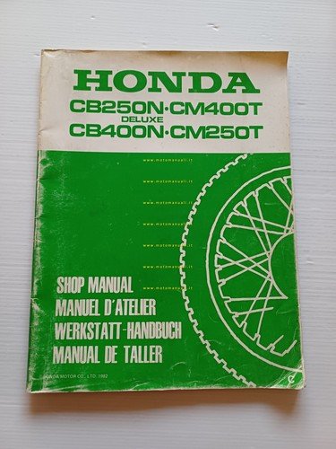 Honda CB 250-CB 400 N - CM 250-CM 400 T …