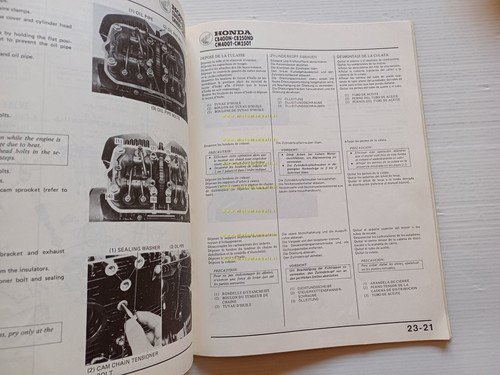 Honda CB 250-CB 400 N - CM 250-CM 400 T …