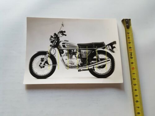 Honda CB 250 G 1976 foto cartella stampa originale no …
