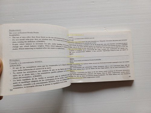 Honda CB 250 N - CB 400 N 1980 manuale …