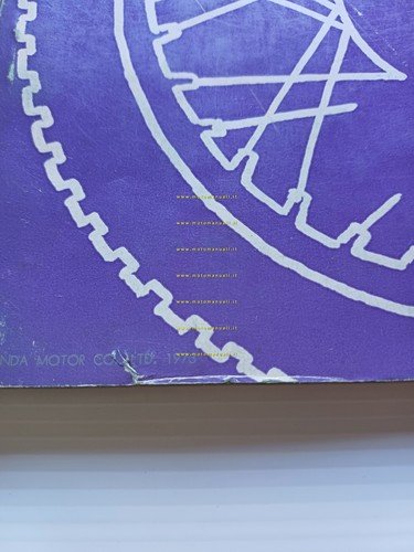 HONDA CB 350 Four 1973 manuale officina inglese originale workshop …