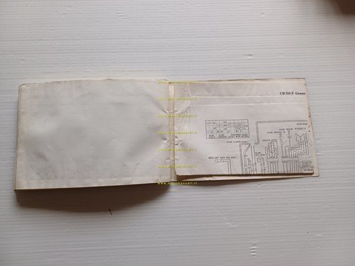 Honda CB 350 Four 1973 manuale uso manutenzione libretto originale …