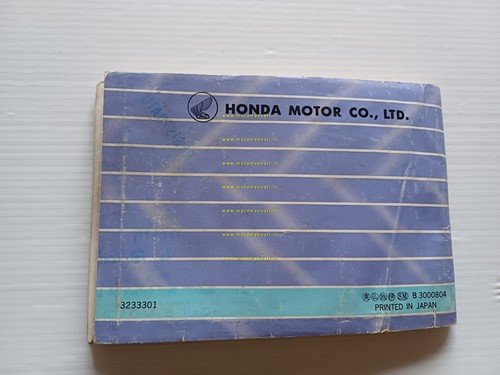 Honda CB 350 Four 1973 manuale uso manutenzione libretto originale …